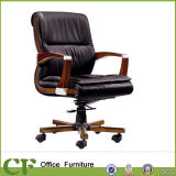 Middle Back Ergonomic Rotary Office PU Manager Chair for President