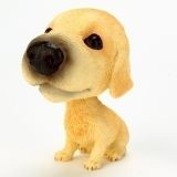 High Quality Custom Dog Bobble Head for Dashboard Decoration