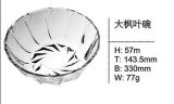 Plain Fruit Glass Bowl with Good Price Glassware Sdy-F00381