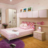 Oppein Cute Warm Wood Children Bedroom Furniture (CH11123A120)