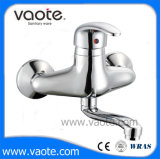 Brass Body Sink Wall Mixer Faucet (VT12602)