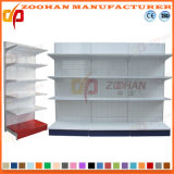 Factory Customized Single Sided Metal Supermarket Display Shelving (Zhs552)