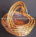 Willow Gift Basket for Home Decoration