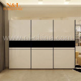 N&L Modern Sliding Door Wardrobe with Hang Cabinet