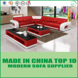 China Lizz Funriture Modern Living Room Leather Sofa