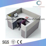 signal High Wall Office Cubicle L Shape Wooden Table CAS-W1835