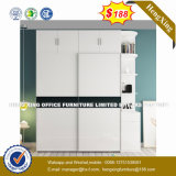 High Quality Particle Board Wood PVC Material Clothes Wardrobe (HX-8NR0731)
