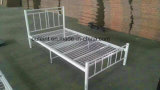 High Quality Single Metal Steel Bed with Wire Mesh Bed Stead