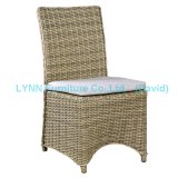 Wicker Furniture Round PE Rattan Dining Chair Side Chair