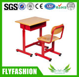 Made of Moulded Board School Single Desk with Chair (SF-02S)