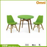 Leisure Table Chair with Wooden Table Top (OM-5603)