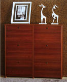 Natural Wooden Shoe Cabinet