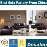 Factory Wholesale Price Modern Sectional Leather Sofa (B. 968)