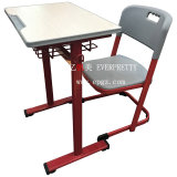 Cheap School Furniture Manufacturers Wood Single School Training Table and Chairs