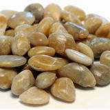 Factory Polished Yellow Landscaping Pebbles