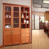 Oppein Chinese Style Oak Solid Wood Bookcase (SG21314)