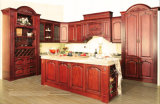 Americal Style Solid Wood Kitchen Cabinet (BR-SA01)