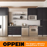 Oppein Modern Grey Matte Melamine Kitchen Cabinet (OP15-M12)