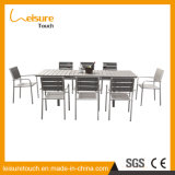 New Style Hot Sale Outdoor Garden Swimming Pool Dining Room Furniture Stretch Table Set