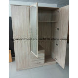 Bedroom Furniture Melamine Chipboard/Particle Board Wardrobe Closet
