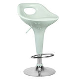 Modern Magis Plastic Furniture Pub Bar Stool with Chrome Base (FS-T6008)