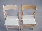 Hot Sale Natural Wimbledon Chair/Wood Folding Wedding Chair