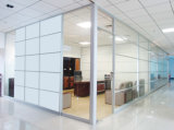 Modern Office Partition Tempering Glass Partition Wall for Customized Size