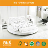 A926 Modern Bedroom Furniture White Round Bed