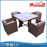 Outdoor Furniture Modern Rattan Patio Dinner Table and Chairs