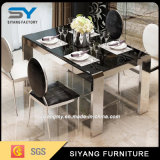European Style Marble Dining Table Set