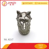 Hot Sale Metal Silver Fox Heads Quality Crafts