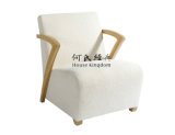 Wooden Chair CH038 in Farbic Upholstery