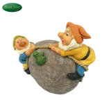 The Pop Ceramic Garden Gnome Play Games for Garden Decoration