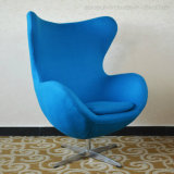 Factory Supply Leisure Arne Jacobsen Fabric Swivel Egg Chair (SP-HC169)