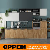 Oppein 360cm Wood Grain Pre-Assembled Kitchen Cabinet (OP17-HPL01)