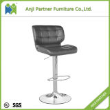 (Anders) Superior Design and Chrome Metal Footrest PU Bar Chair