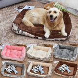 Fashion Wholesale Soft Plsush Pet Bed Puppy Cat Dog Pet Cushion Bed