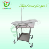 Adjustable Hospital Stainless-Steel Baby Trolley Medical Bed Slv-B4203s