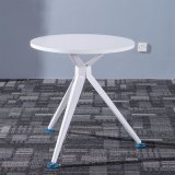 Melaminet Cofffe Table Top with X Shape Metal Frame Base