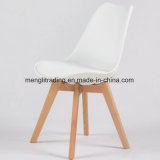 Cushion and Beech Wood Base Tulip Side Chair