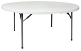 Wholesale 6FT 183cm Round Plastic Folding Banquet Dining Table