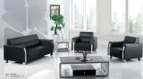 Black Modern Home Furniture Sectional Leather Living Room Sofa
