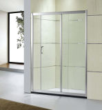 Sanitary Ware Sliding Tempered Glass Door Bathroom Shower Door (D-21)