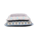 Wholesale High Quality Polyester Plaid Custom Pet Dog Bed (YF95294)