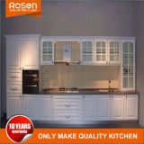 White American Style Solid Wood Kitchen Furniture Cabinet