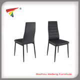 2015 Hot Sale Black PU Leather Dining Chair (DC003)