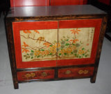 Antique Mongolia Wood Small Cabinet Lwb827