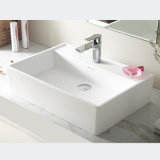 A07 Countertop Artificial Stone Basin Top-Mounted Solid Surface Sink