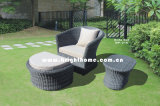 Leisure Garden Sofa with Stool Rattan Wicker Furniture Bp-216
