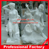 Hand Carved Life Size Garden Statue